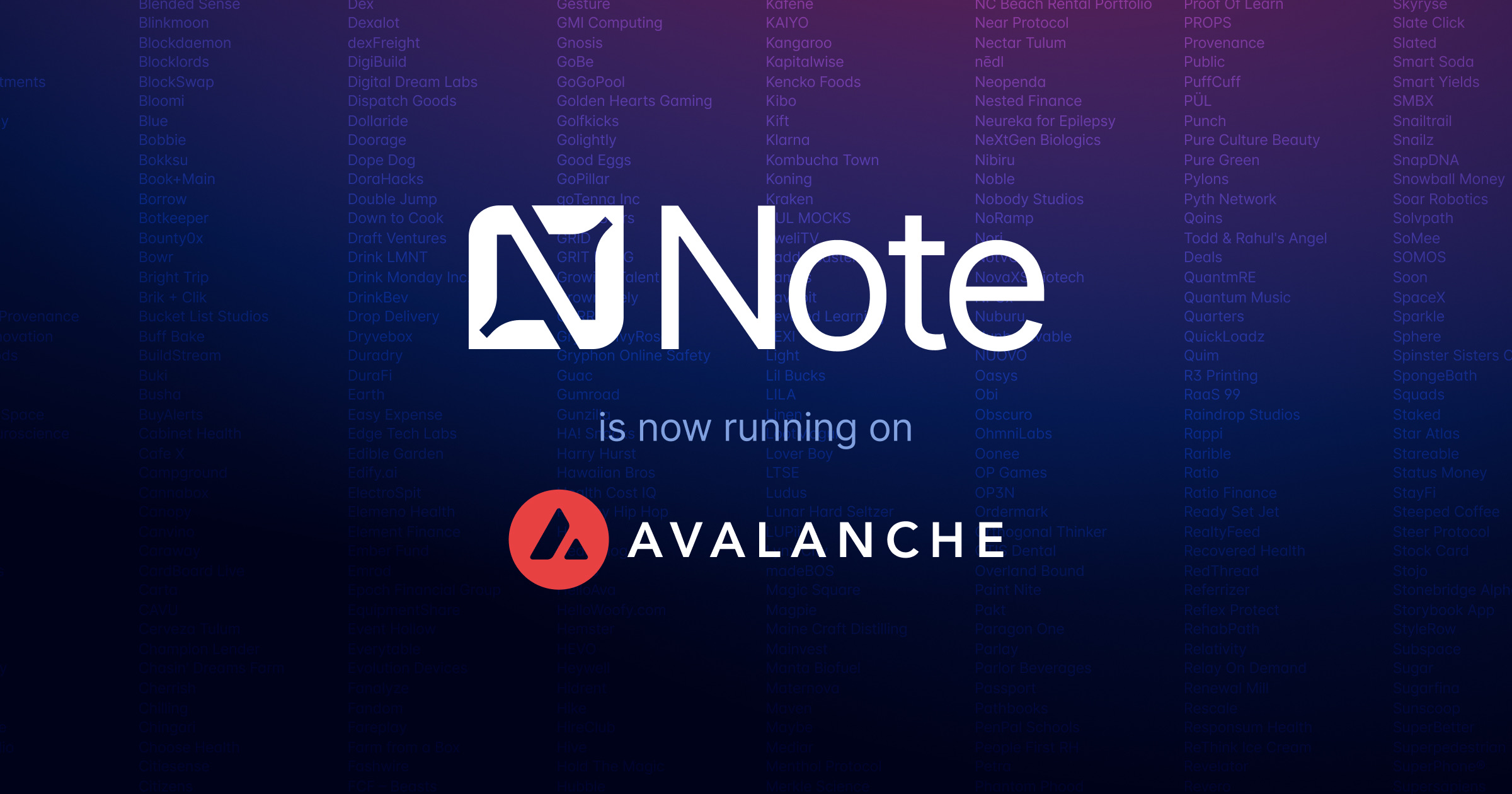 Republic Note From Legend The Republic Note, our flagship digital asset, to launch on Avalanche ...