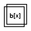 Logo of b[x] spaces
