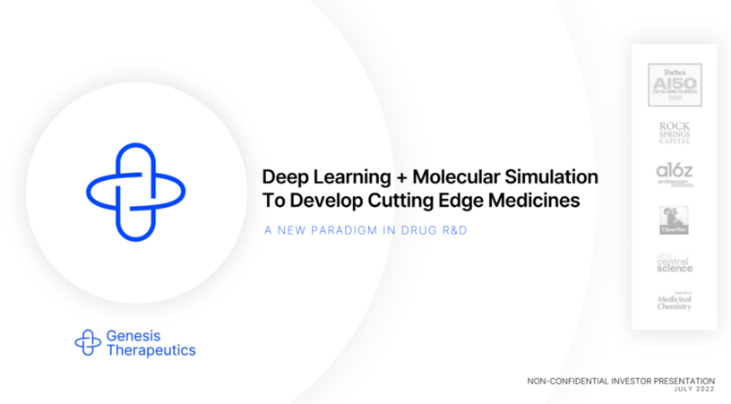 Featured image of Genesis Therapeutics