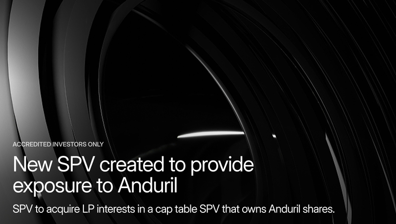 Featured image of Anduril SPV